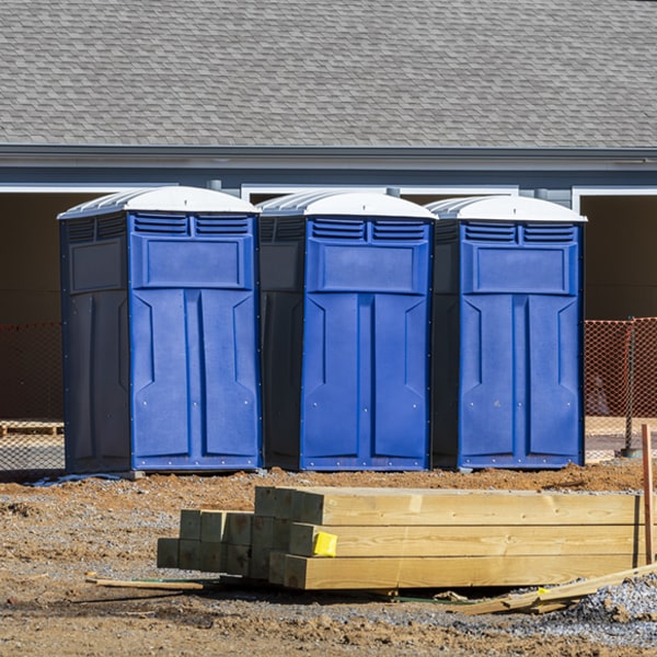 how can i report damages or issues with the porta potties during my rental period in Tulia Texas